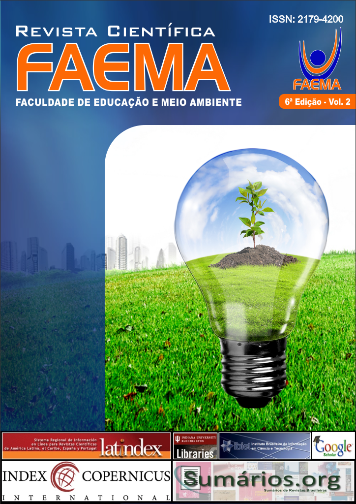 					Visualizar v. 6 n. 2 (2015): Revista Científica FAEMA
				
